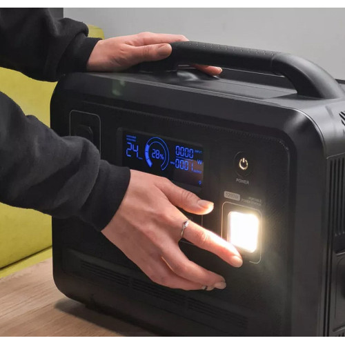 Зарядна станція  Choetech 1200W Type-C/USB/DC/AC black - фото №9